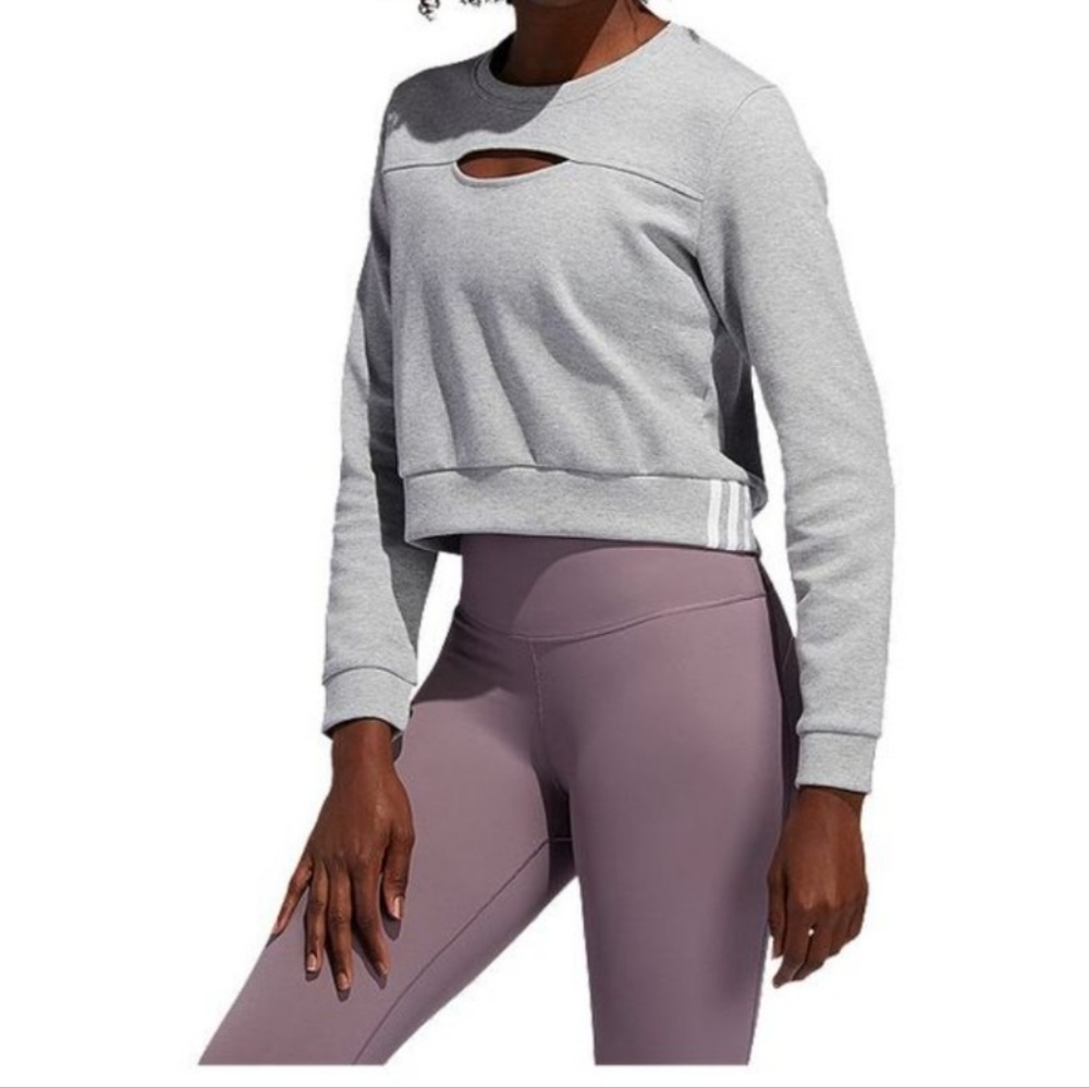 Adidas keyhole  sweater BNWOT